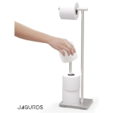 JAGURDS Free Standing Toilet Paper Holder Stand @ $13.74
