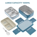 JSCARES 3 Stackable Stainless Steel Bento Box  @ $11.99