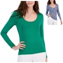 Women’s Scoop-Neck Top, Created for Macy’s