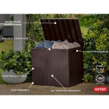 Keter City 30 Gallon Resin Deck Box @ $29.99