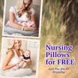 Get Nursing Pillows for FREE – Just Pay $14.99 Shipping (Reg. $39.95!) @ Free