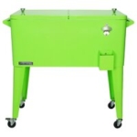 Permasteel 80-Qt Classic Outdoor Patio Cooler On Wheels @ $144.95
