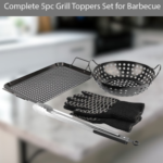 PitMaster King 5-Piece Grill Topper Pan and Tray Set $36.36 Shipped Free (Reg. $60.52) – Includes Gloves and Tongs @ $36.36