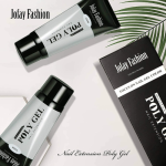 Jofay Fashion Polygel Nail Extension Gel Clear Builder Gel Quick Extension Salon Nail Trendy Nail Art Design DIY at Home For Beginner Friendly 60ml