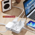 Power Strip Surge Protector USB with 8 Outlets and 4 USB Charging Ports $10.99 After Code (Reg. $19.98) @ $10.99