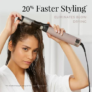Remington Pro Wet2Style 1.25-Inch Ceramic Titanium Hot Air Spring Hair Curling Iron $13.98 (Reg. $22.58) @ $13.98