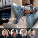 Reversible Plush Cooling Gel Eye Mask $4.50 After Coupon (Reg. $9) – 2K+  @ $4.50
