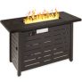 BCP 42-in 50000 BTU Steel Propane Gas Fire Pit w/Auto Ignition