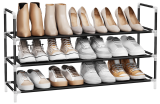 SONGMICS 3-TIER SHOE RACK @ $13.59