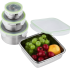 GLASS SPICE JARS AND CONDIMENTS SET W/ TRAY @ $36.88