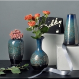 CHENP.HMC Table Top Decor Ceramic Vase – Dark Blue @ $8.99