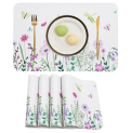 SET OF 4 FLORAL PLACEMATS @ $3.68