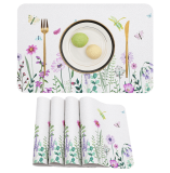 SET OF 4 FLORAL PLACEMATS @ $3.68