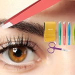 Set of 4 Tweezers + Scissors with Leather Case $3.99 (Reg. $15) – 4.6K+  @ $3.99