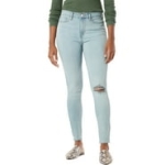 Signature by Levi Strauss & Co. Women’s High Rise Skinny Jeans @ $15.00