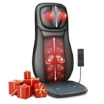 Snailax Shiatsu Neck Back Massager with Heat, Deep Tissue Massage Chair Pad @ $115.99