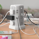 Surge Protector Power Strip Tower with 18W Fast Charging Port $31.99 After Coupon (Reg. $50) + Free Shipping @ $31.99