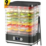 Tntants 9-Tray Food Dehydrator Machine»$51.29