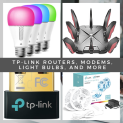 Today Only! TP-Link Routers, Modems, Light Bulbs, and more from $9.99 (Reg. $14.99) @ $9.99