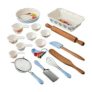 The Pioneer Woman Brilliant Blooms 20-Piece Blue Bake & Prep Set with Baking Dish & Measuring Cups @ $20.00