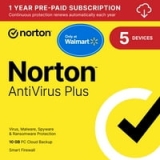 Norton AntiVirus Plus (5 Device)»$19.99