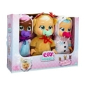 Cry Babies Tiny Cuddles Holly Jolly Edition 3pk 9-inch Baby Dolls. Ages 18+ Months @ $15.00