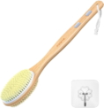 Metene Bamboo Shower Body Exfoliating Brush