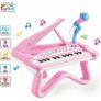 ToyVelt Toy Piano for Toddler Girls  Cute Piano for Kids with Built-in Microphone & Music Modes – Best Birthday Gifts for 3 4 5 Year Old Girls  Educational Keyboard Musical Instrument Toys @ $16.08