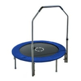 TruJump 48 Inch Mini Trampoline with Handle Bar (Blue) @ $25.00