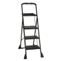 Cosco 3-Step Work Platform Folding Step Stool, 250 Lbs Capacity (Black) @ $29.98