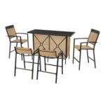 5-Piece Mainstays Palmerton Landing Outdoor Bar Set @ $224.00