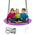 Goplus 40” Flying Saucer Tree Swing Indoor Outdoor Play Set @ $34.99