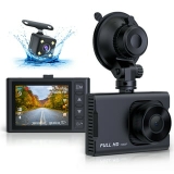 NEXPOW Dash Cam Front and Rear, 1080P Full HD Dash Camera, Dashcam with Night Vision, Car Camera with 3-inch LCD Display, Parking Mode, G-Sensor, Loop Recording, WDR @ $59.99