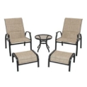 Mainstays Highland Knolls 5-Piece Outdoor Patio Furniture Chat Set (Beige) @ $142.00