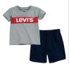 Baby Boy Levi’s® Tee & Shorts Set