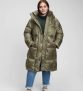 100% Recycled Relaxed Heavyweight Midi Puffer Coat