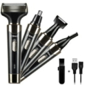 Cshidworld Electric 4 in 1 USB Rechargeable Razor Waterproof Hair Trimmer @ $18.99