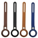 Onn Protective Holder with Strap for Apple AirTag Vegan Leather Neutrals 4 Pack @ $1.00