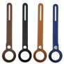 Onn Protective Holder with Strap for Apple AirTag Vegan Leather Neutrals 4 Pack @ $1.00