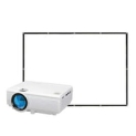 RCA RPJ166 480P LCD Home Theater Projector with 100 Projector Screen @  $49.00