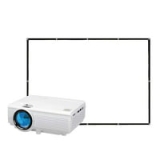 RCA RPJ166 480P LCD Home Theater Projector with 100 Projector Screen @  $49.00