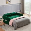 Anysun Convertible Velvet Loveseat Sofa Bed (4 Colors) @ $669.99