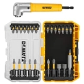 25-Piece Dewalt Maxfit Steel Screwdriving Bit Set with Right Angle Adapter @ $19.88