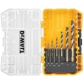 10-Piece Dewalt Black and Gold Drill Bit Set @ $5.97