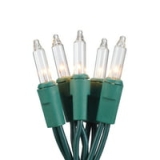 300-Count Holiday Time 59 ft Indoor and Outdoor Clear Mini Christmas Lights (Clear / Multicolor) @ $4.00