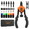 60-Pieces Tacklife HHNP2A Professional Rivet Nut Tool Setter Kit with 6 Metric & SAE Mandrels @ $17.00