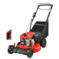 Power Smart 21 Inch 3-in-1 Gas Powered Self-Propelled Lawn Mower with 209cc Engine (Red) @ $244.99