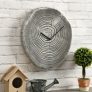 FirsTime & Co. Gray Grove Log Outdoor Wall Clock (15 x 2 x 15 Inch) @ $17.56