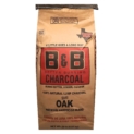 B&B Charcoal 20lb Oak Lump Charcoal