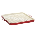 Tasty Non-Stick Cast Aluminum Griddle Grill Pan